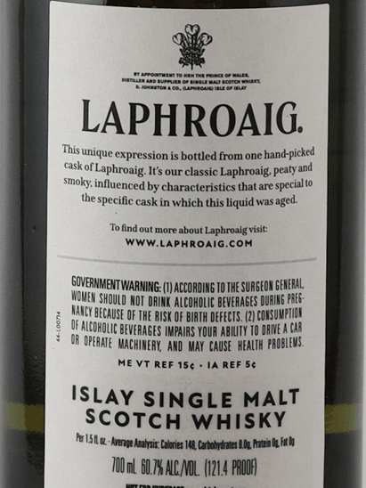 Laphroaig 2014 Single Cask 807519 - Bottle Of Japan