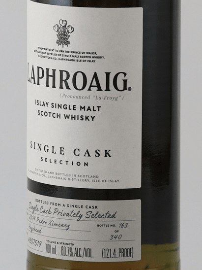 Laphroaig 2014 Single Cask 807519 - Bottle Of Japan