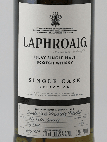 Laphroaig 2014 Single Cask 807519 - Bottle Of Japan
