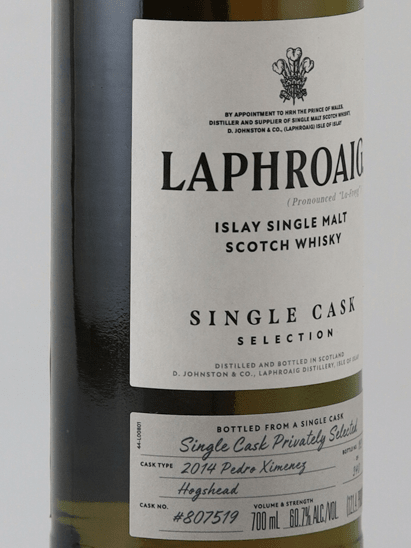 Laphroaig 2014 Single Cask 807519 - Bottle Of Japan