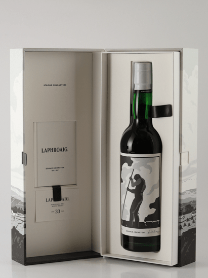 Laphroaig 33 Year Old Strong Characters Donald Johnston - Bottle Of Japan