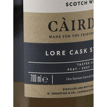 Load image into Gallery viewer, Laphroaig Cairdeas 2025 Lore Cask Strength 59.6% 700ml Islay Scotch whisky - label volume and release