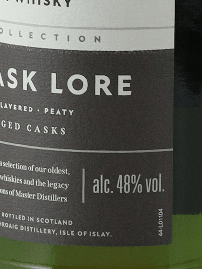 Laphroaig Lore New Label - Bottle Of Japan