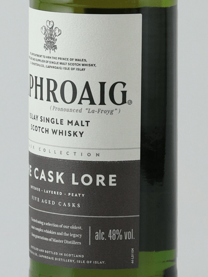 Laphroaig Lore New Label - Bottle Of Japan