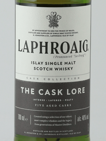 Laphroaig Lore New Label - Bottle Of Japan