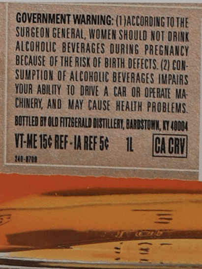 Larceny Small Batch 1L - Bottle Of Japan