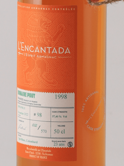 L'Encantada Domaine Pui 1998 - Bottle Of Japan