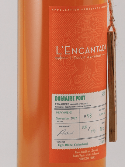 L'Encantada Domaine Pui 1998 - Bottle Of Japan