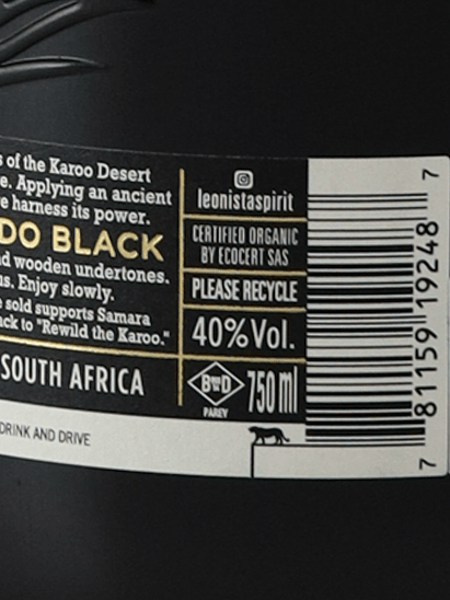 Leonista Reposado Black - Bottle Of Japan