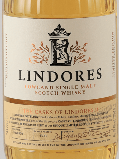Lindores Single Malt The Cask of Lindores Bourbon Cask 2 - Bottle Of Japan
