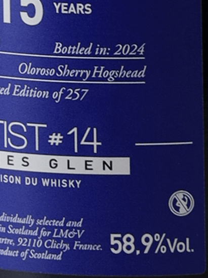 LMDW Artist Aberlour 15 Year Old 2008 - Bottle Of Japan