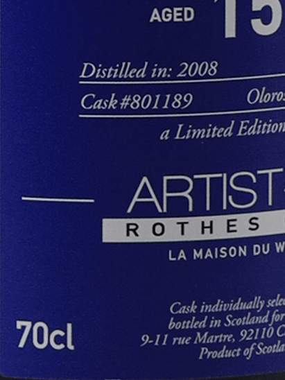 LMDW Artist Aberlour 15 Year Old 2008 - Bottle Of Japan