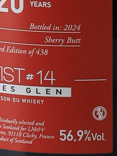 LMDW Artist Highland Park 20 Year Old 2003 - Bottle Of Japan