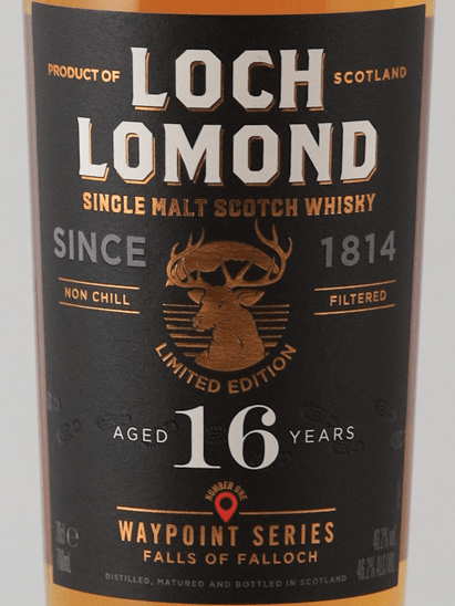 Loch Lomond 16 Year Old Falls of Falloch - Bottle Of Japan