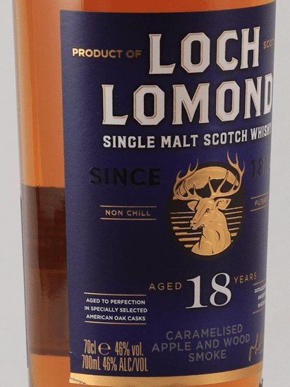Loch Lomond 18 Year Old - Bottle Of Japan