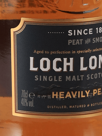 Loch Lomond Heavily Peated - Bottle Of Japan