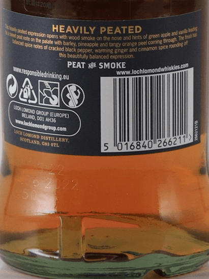 Loch Lomond Heavily Peated - Bottle Of Japan