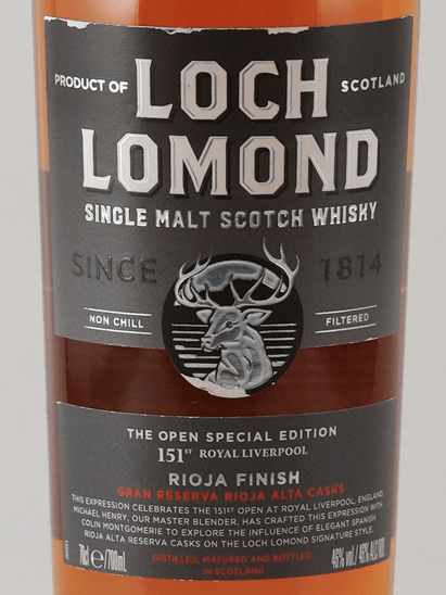 Loch Lomond The Open Championship 2023 Edition - Bottle Of Japan
