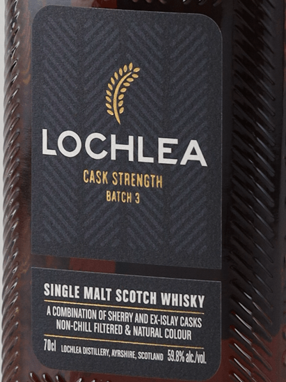 Lochlea Cask Strength Batch 3 - Bottle Of Japan