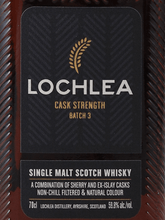 Load image into Gallery viewer, Lochlea Cask Strength Batch 3 - Bottle Of Japan