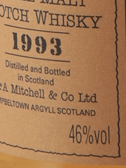 Longrow 10 Year Old 1993 Old Label - Bottle Of Japan