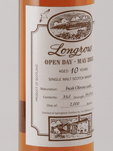 Load image into Gallery viewer, Longrow 10 Year Old Open Day 2025 - Bottle Of Japan