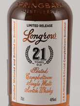 Load image into Gallery viewer, Longrow 21 Year Old 2022 Release - Bottle Of Japan