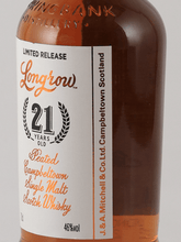 Load image into Gallery viewer, Longrow 21 Year Old 2022 Release - Bottle Of Japan