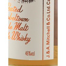 Load image into Gallery viewer, Longrow Peated Campbeltown Single Malt Scotch Whisky - abv label detail