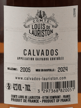 Load image into Gallery viewer, Louis De Lauriston Calvados 2005/2024 - Bottle Of Japan