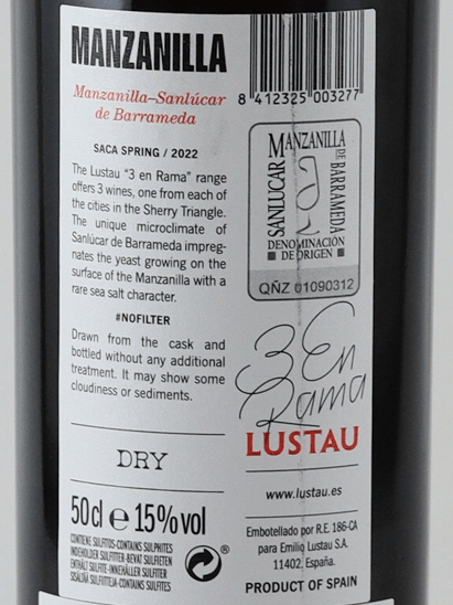 Lustau Enrama Manzanilla de Sanlúcar 2022 500ml - Bottle Of Japan