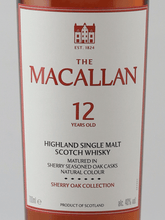 Load image into Gallery viewer, Macallan 12 Year Old Sherry Oak New Label - Bottle Of Japan