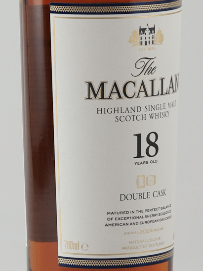 Macallan 18 Year Old Double Cask 2024 Release - Bottle Of Japan