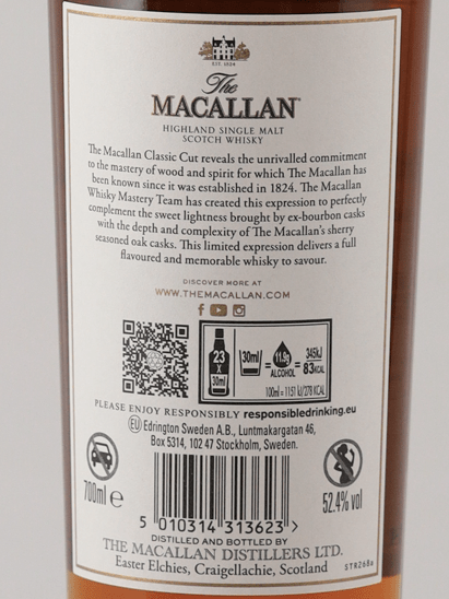 Macallan Classic Cut 2024 - Bottle Of Japan