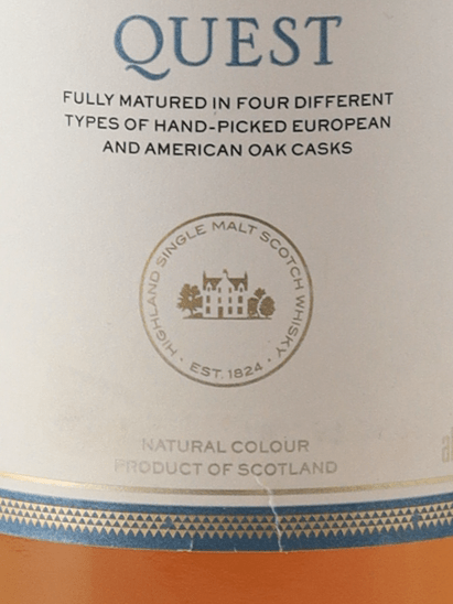 Macallan Quest 1L - Bottle Of Japan
