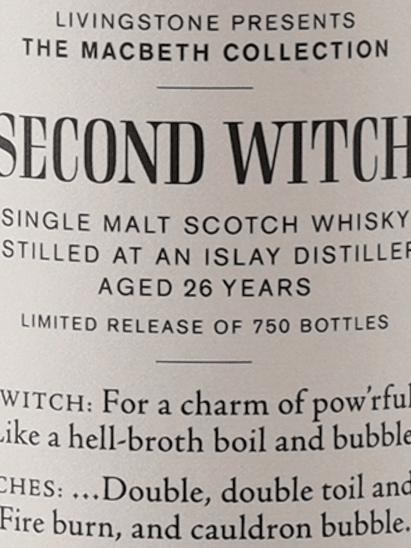 Macbeth Collection Act 2 An Islay 26 Year Old - Bottle Of Japan