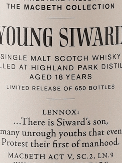 Macbeth Collection Act 2 Highland Park 18 Year Old - Bottle Of Japan