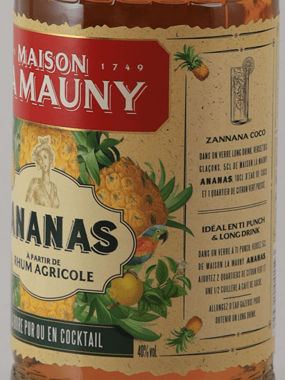 Maison La Mauny Ananas - Bottle Of Japan