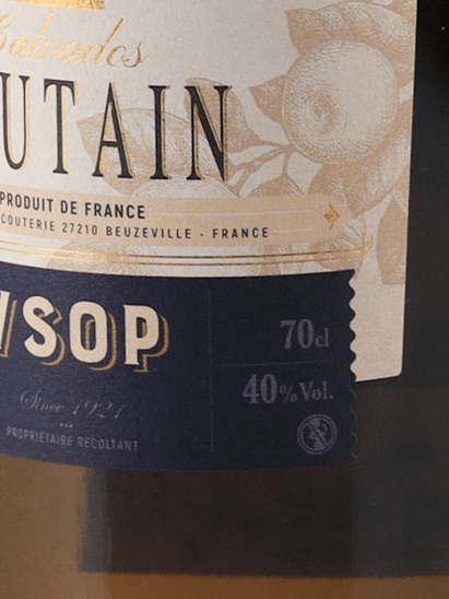 Maison Toutain VSOP - Bottle Of Japan