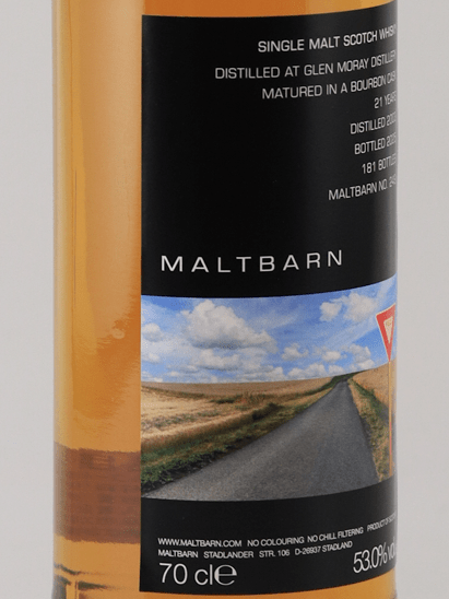 Malt Barn Glen Moray 21 Year Old 2003 - Bottle Of Japan