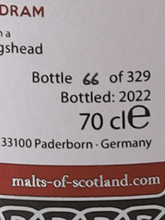 Load image into Gallery viewer, Malts of Scotland Glenlossie 2009／2022 - Bottle Of Japan