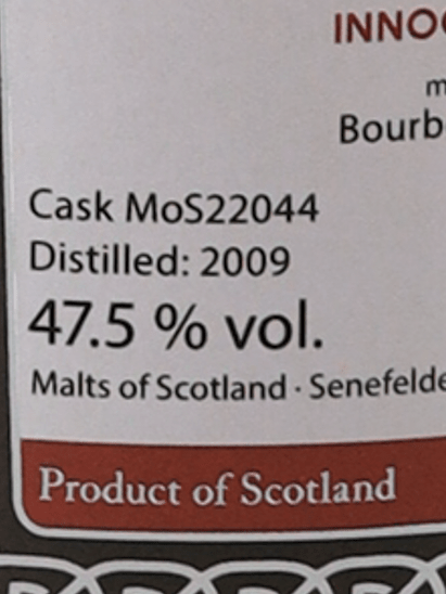 Malts of Scotland Glenlossie 2009／2022 - Bottle Of Japan