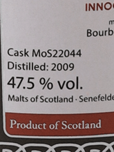 Load image into Gallery viewer, Malts of Scotland Glenlossie 2009／2022 - Bottle Of Japan