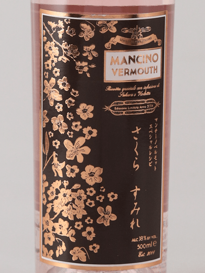 Mancino Vermouth Sakura - Bottle Of Japan