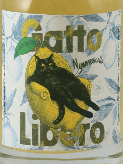 Maoi Distillery Gatto Libero Limoncello - Bottle Of Japan