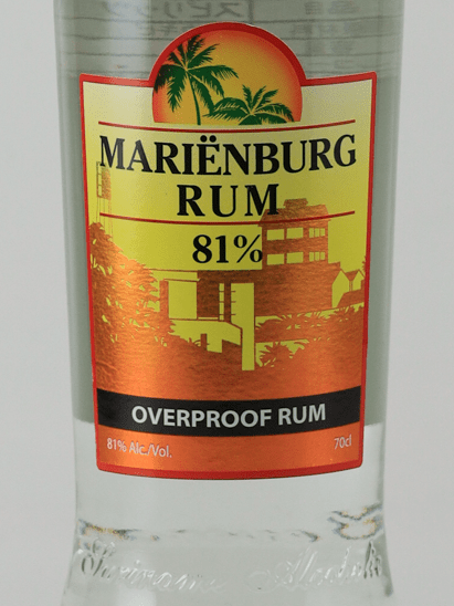 Marienburg Rum 81 - Bottle Of Japan