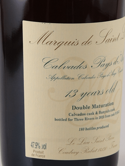 Marquis de Saint Loup 13 Year Old Banyuls Wine Cask Finish for Three Rivers - Bottle Of Japan