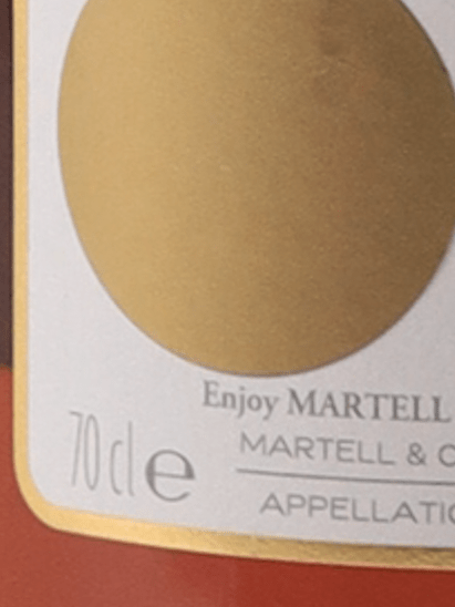 Martell VS - Bottle Of Japan