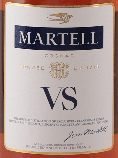 Martell VS - Bottle Of Japan