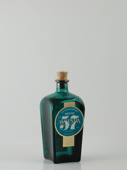 Mawsim Gin Spice & Herbs DEPTH 57 - Bottle Of Japan